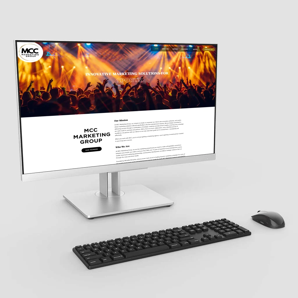 Motion monsters website design Jersey city MCC marketing group