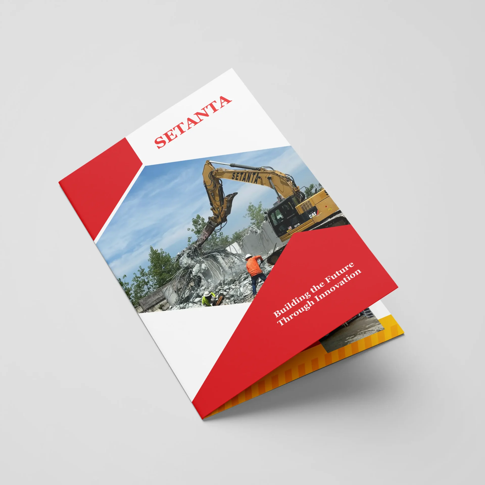 Brochure Design for Setanta in New York – Irish Creativity for NYC & New Jersey Businesses