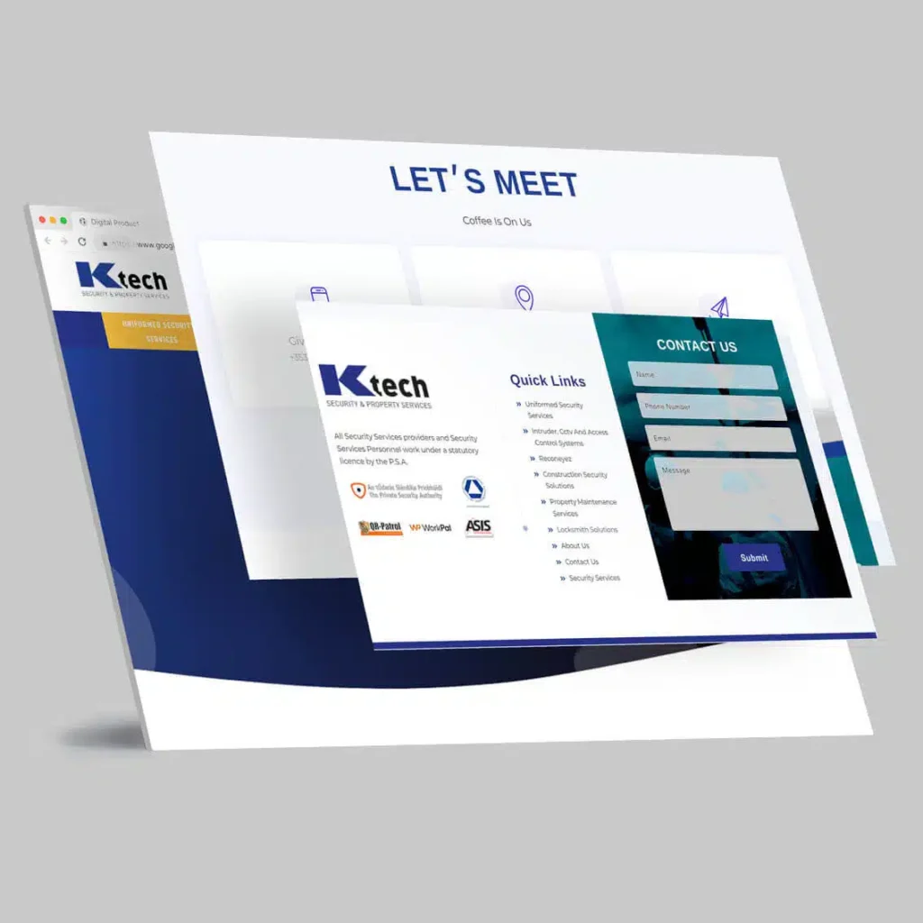 KTech_website design